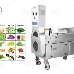 دستگاه اسلایسر صیفی جات و میوه جات و خلال کن صنعتی 