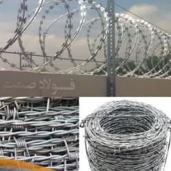 تولید کننده سیم خاردارهای خطی و حلقوی